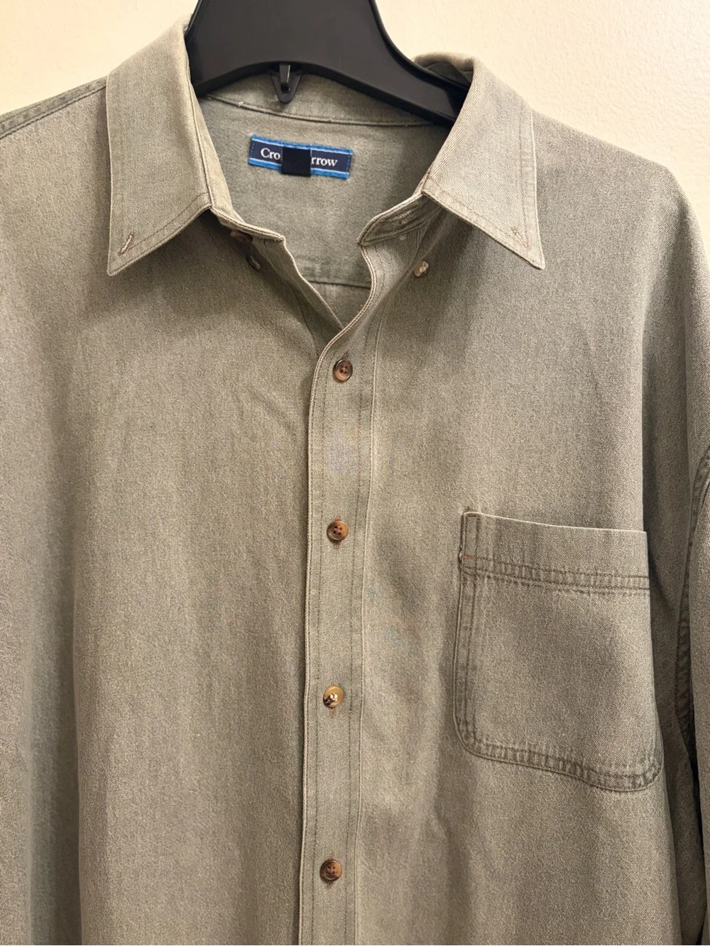 Croft & Barrow | Mens Green Button-Up Shirt